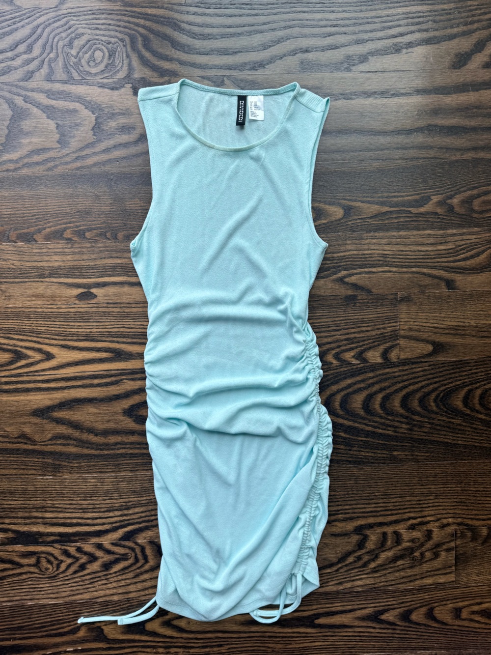 Divided Mint Green Ribbed dress
